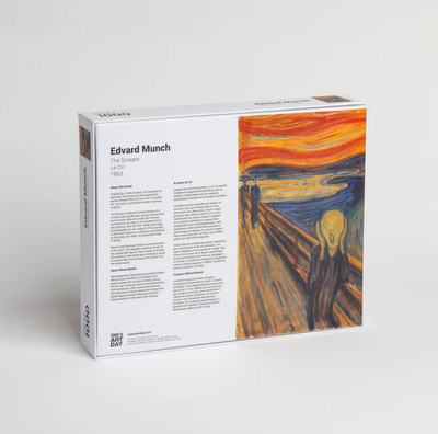 Edvard Munch, The Scream, 1,000 Piece Puzzle