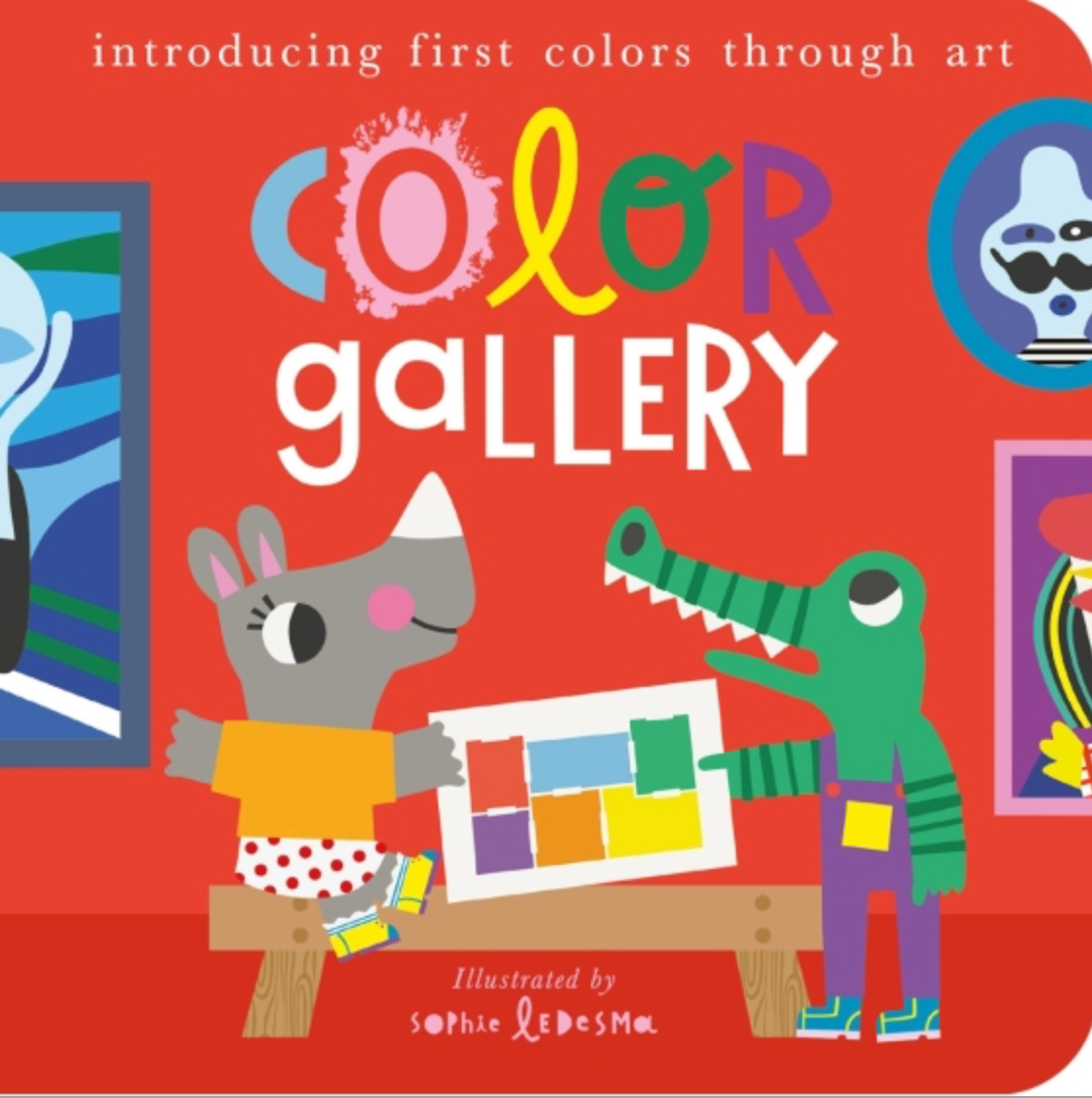 Color Gallery: Introducing First Colors Through Art