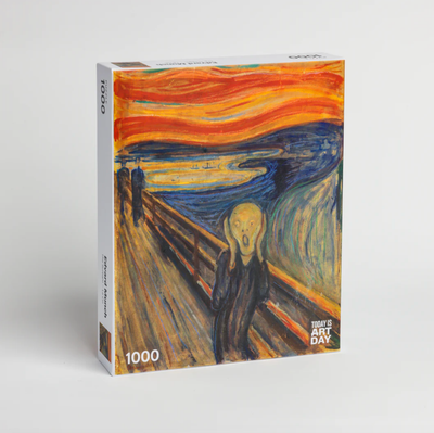 Edvard Munch, The Scream, 1,000 Piece Puzzle