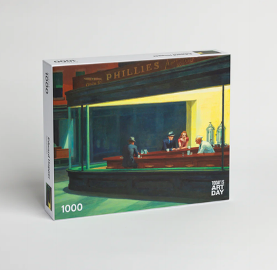 Hopper, Nighthawks, 1,000 Piece Puzzle