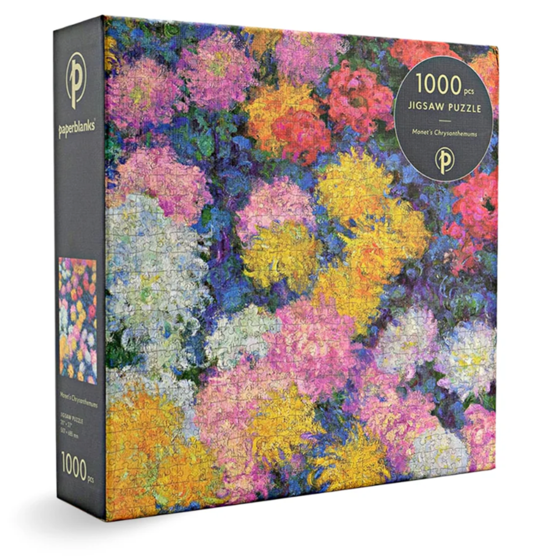 Monet, Chrysanthemums, 1,000 Piece Puzzle