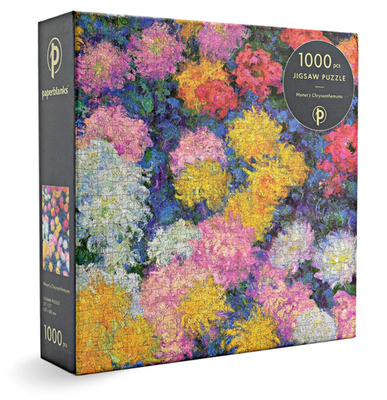 Monet, Chrysanthemums, 1,000 Piece Puzzle