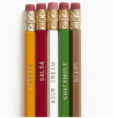 Nacho Pencil Set