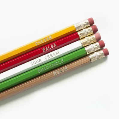 Nacho Pencil Set