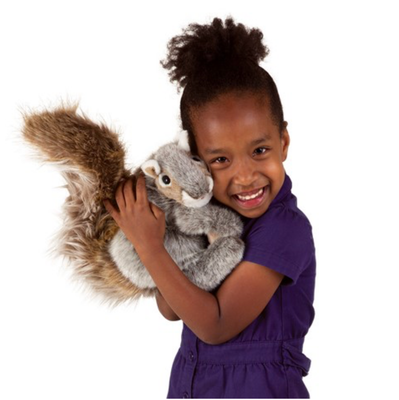 Gray Squirrel Folkmanis Puppet