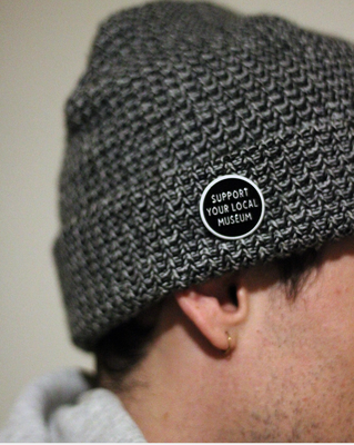 Support Your Local Museum • Enamel Pin