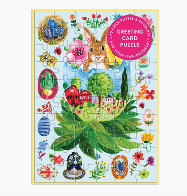 Artisanal Eggs Greeting Card Puzzle