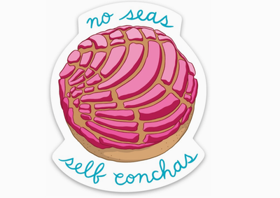 Concha Die Cut Sticker