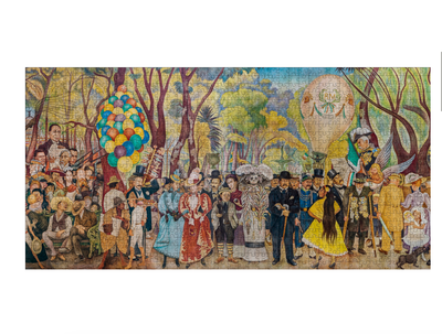 Diego Rivera,  Dream of A Sunday Afternoon in Alameda Park 1000-Piece Jigsaw Puzzle