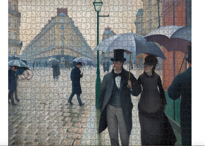 Gustave Caillebotte, Paris Street; Rainy Day 1000-Piece Jigsaw Puzzle
