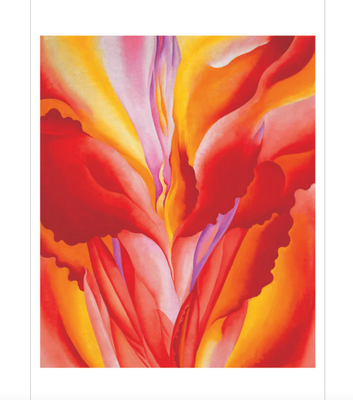 Georgia O'Keeffe, Abstract Flowers, Boxed Notecard Assortment