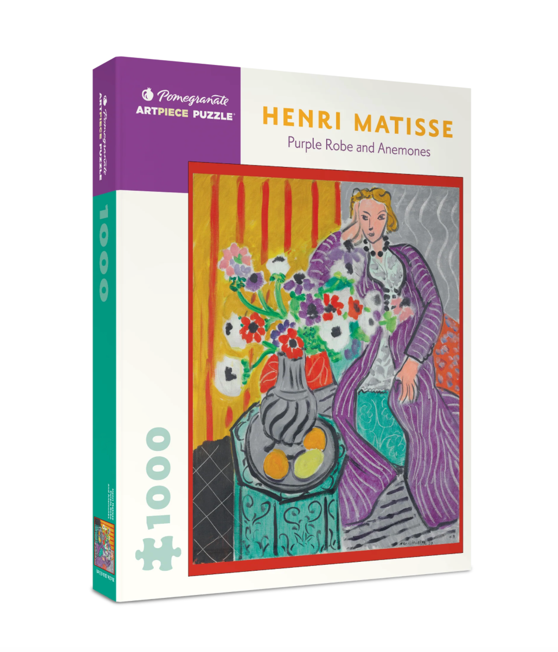 Henri Matisse, Purple Robe and Anemones 1000-piece Jigsaw Puzzle