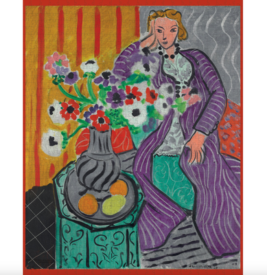 Henri Matisse, Purple Robe and Anemones 1000-piece Jigsaw Puzzle