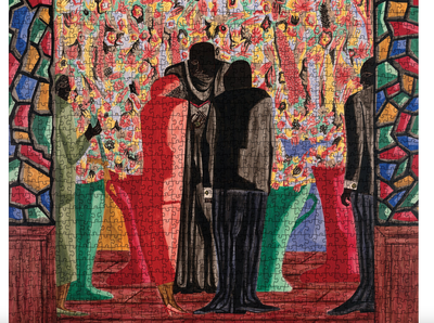 Jacob Lawrence,  The Wedding 1000-Piece Jigsaw Puzzle