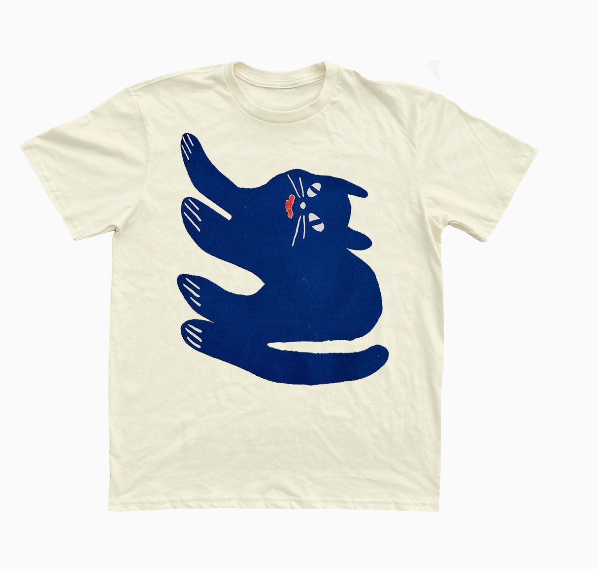 Odin the Cat Tee - Cream