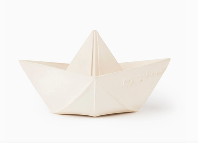 Origami Boat White