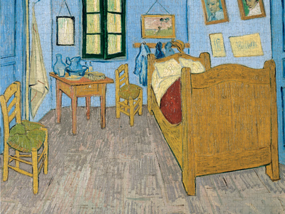 Vincent Van Gogh, Van Gogh’s Bedroom At Arles 1000-piece Jigsaw Puzzle