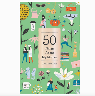 50 Things About My Mother (Fill-in Gift Book)