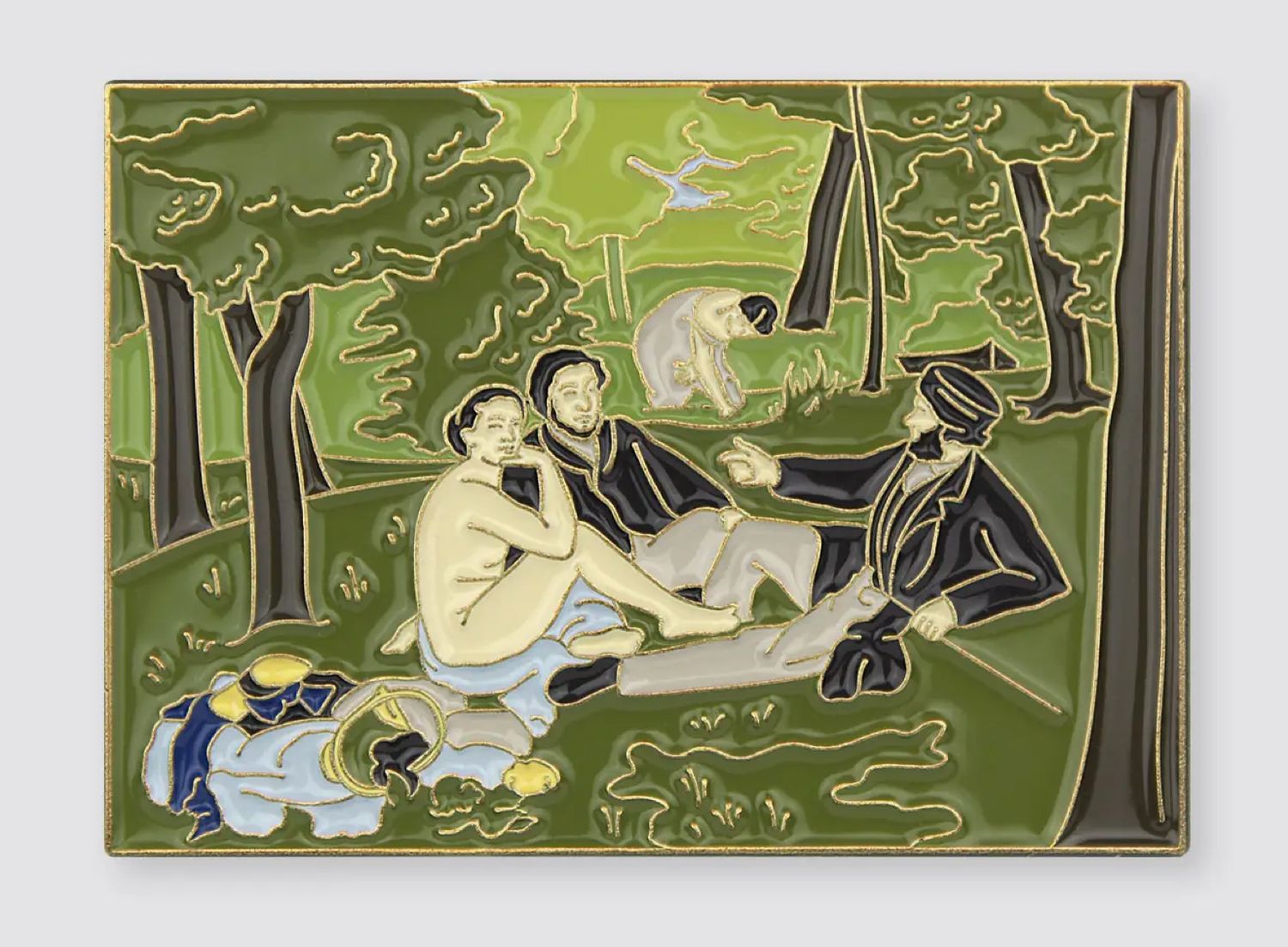 The Luncheon On the Grass • Enamel Pin