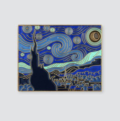 The Starry Night • Enamel Pin