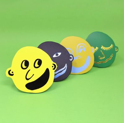 I'm All Ears - Green - Set of 4 Leather Coasters