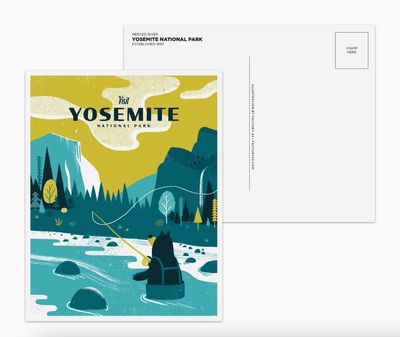 Yosemite Postcard