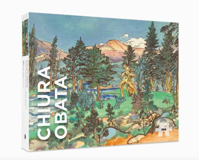 Chiura Obata,  Clouds, Upper Lyell Trail Along Lyell Fork, Sierra, California, 500 Piece Puzzle