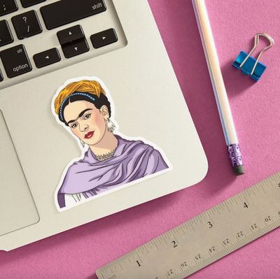 Frida Kahlo with Shawl Sticker