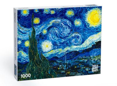 Van Gogh, Starry Night (La Nuit Etoilee), 1000 Piece Puzzle