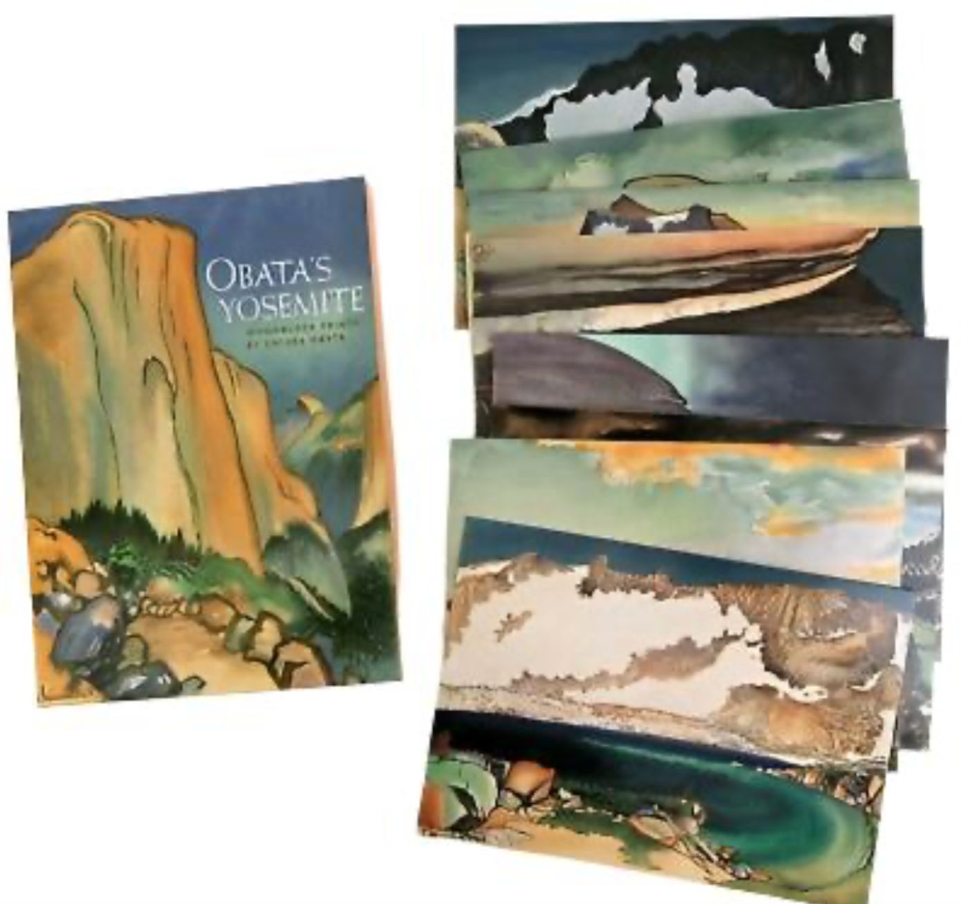 Chiura Obata, Yosemite: Woodblock Prints Boxed Notecard Assortment