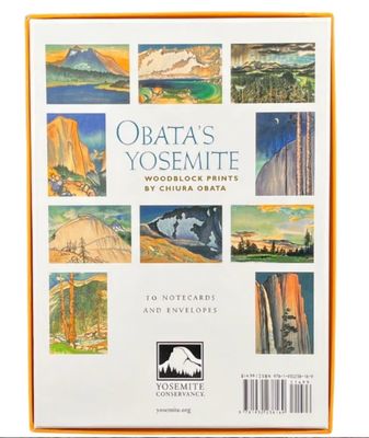 Chiura Obata, Yosemite: Woodblock Prints Boxed Notecard Assortment