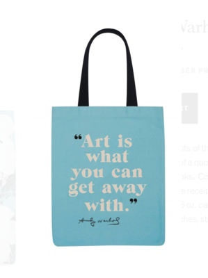 Warhol Poppies Tote Bag