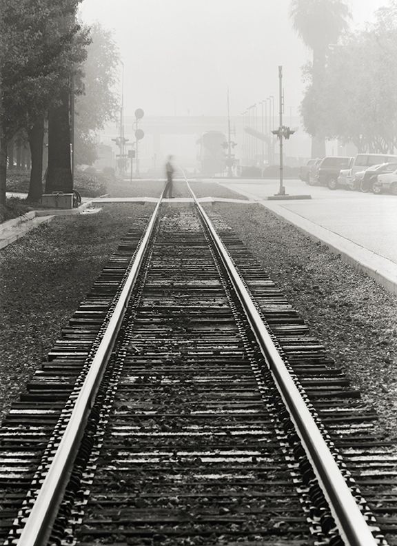 Jim Curnyn, Phantom Pedestrian, Fresno (Unframed) 14x17"