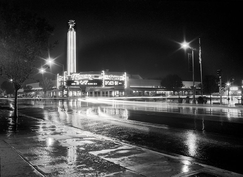 JIm Curnyn,  Tower Theater, Fresno  (Unframed) 8x10"