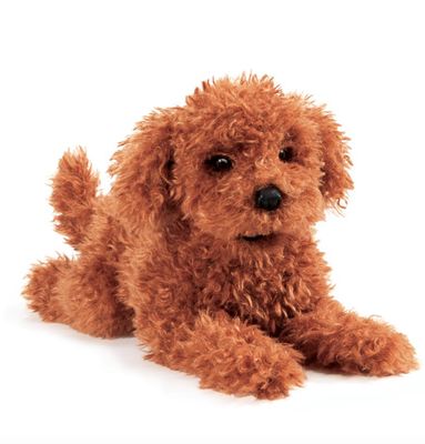 Toy Poodle Folkmanis Puppet