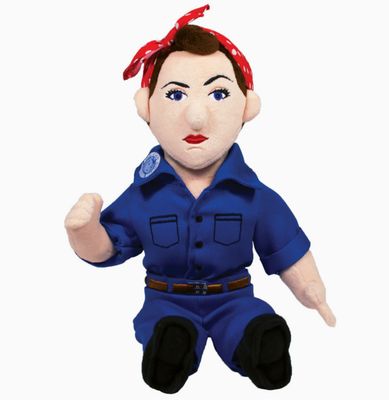 Rosie the Riveter Thinker Doll