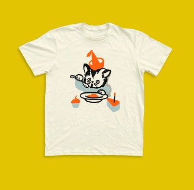 Snacks - Unisex Graphic Tee - Cream