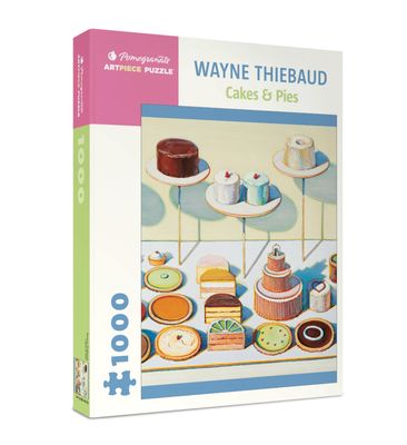 Wayne Thiebaud: Cakes &amp; Pies 1000-piece Jigsaw Puzzle