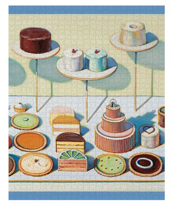 Wayne Thiebaud: Cakes &amp; Pies 1000-piece Jigsaw Puzzle