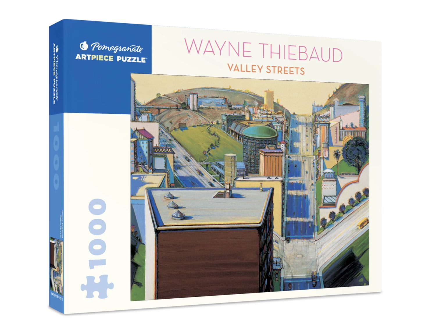 Wayne Thiebaud: Valley Streets 1000-Piece Jigsaw Puzzle