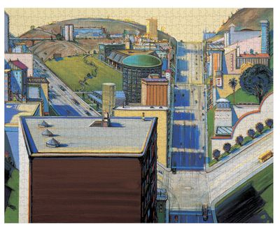 Wayne Thiebaud: Valley Streets 1000-Piece Jigsaw Puzzle