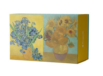 Vincent Van Gogh 120-Piece Double-Sided Jigsaw Puzzle Set
