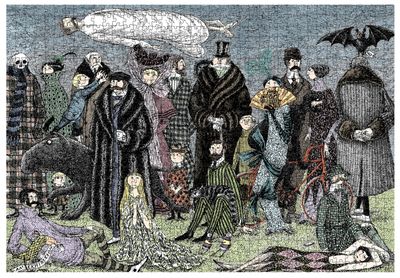 Edward Gorey 1000-piece Jigsaw Puzzle