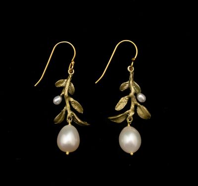 Victorian Vine Wire Earrings