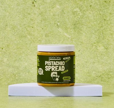 Pistakio Crunchy Pistachio Spread 8 oz Jar