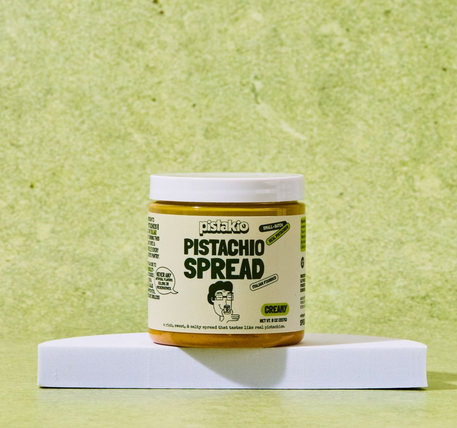 Pistakio Creamy Pistachio Spread 8 oz Jar