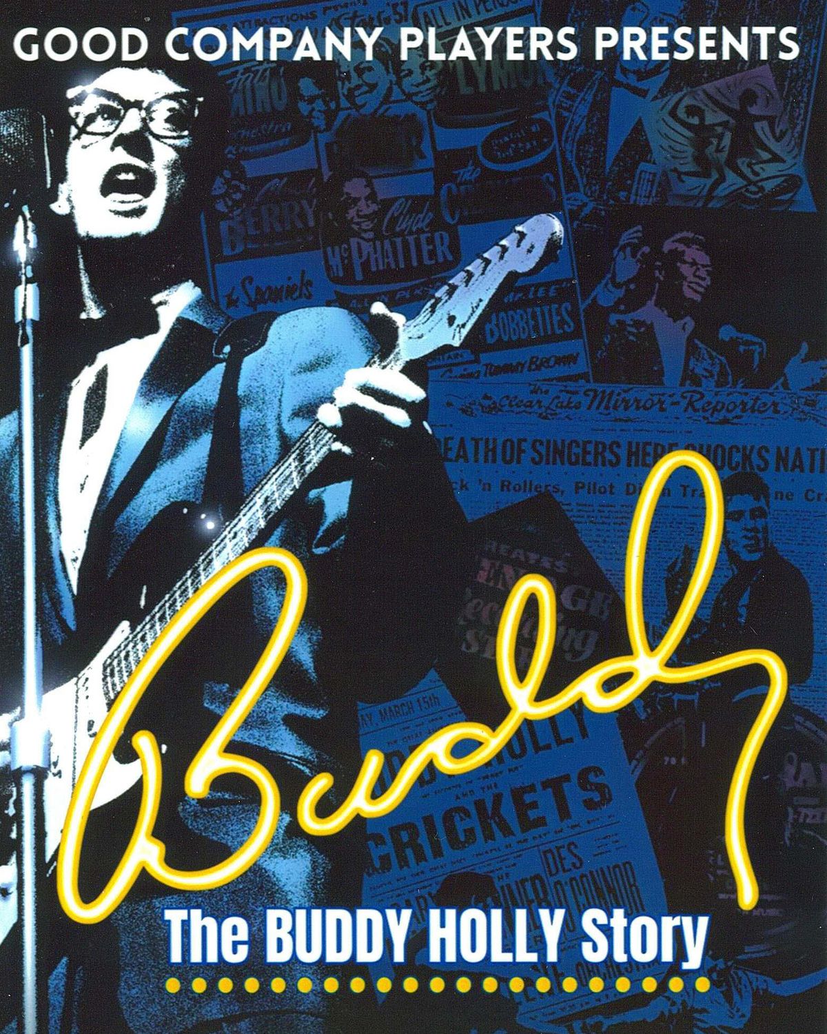 "Buddy Holly Story" Dinner &amp; Show: FAM Fundraiser Event at Roger Rocka’s, Saturday, April 25th, 2026, 6:00 pm