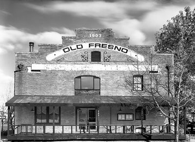 JIm Curnyn,  Old Fresno, Fresno  (Unframed) 8x10"