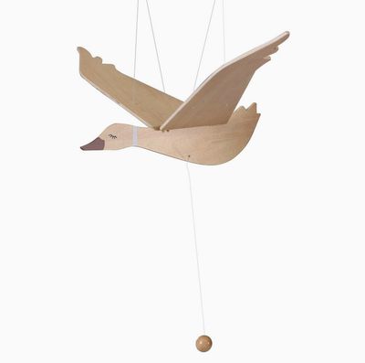 Wooden Flying Goose