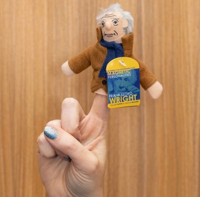 Frank Lloyd Wright  Magnetic Finger Puppet